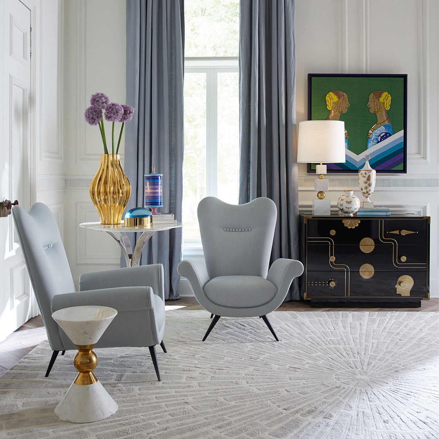 Stylish Canaan Accent Table - Modern Side Table for Living Room, Bedroom & Office - Perfect for Home Decor & Small Spaces