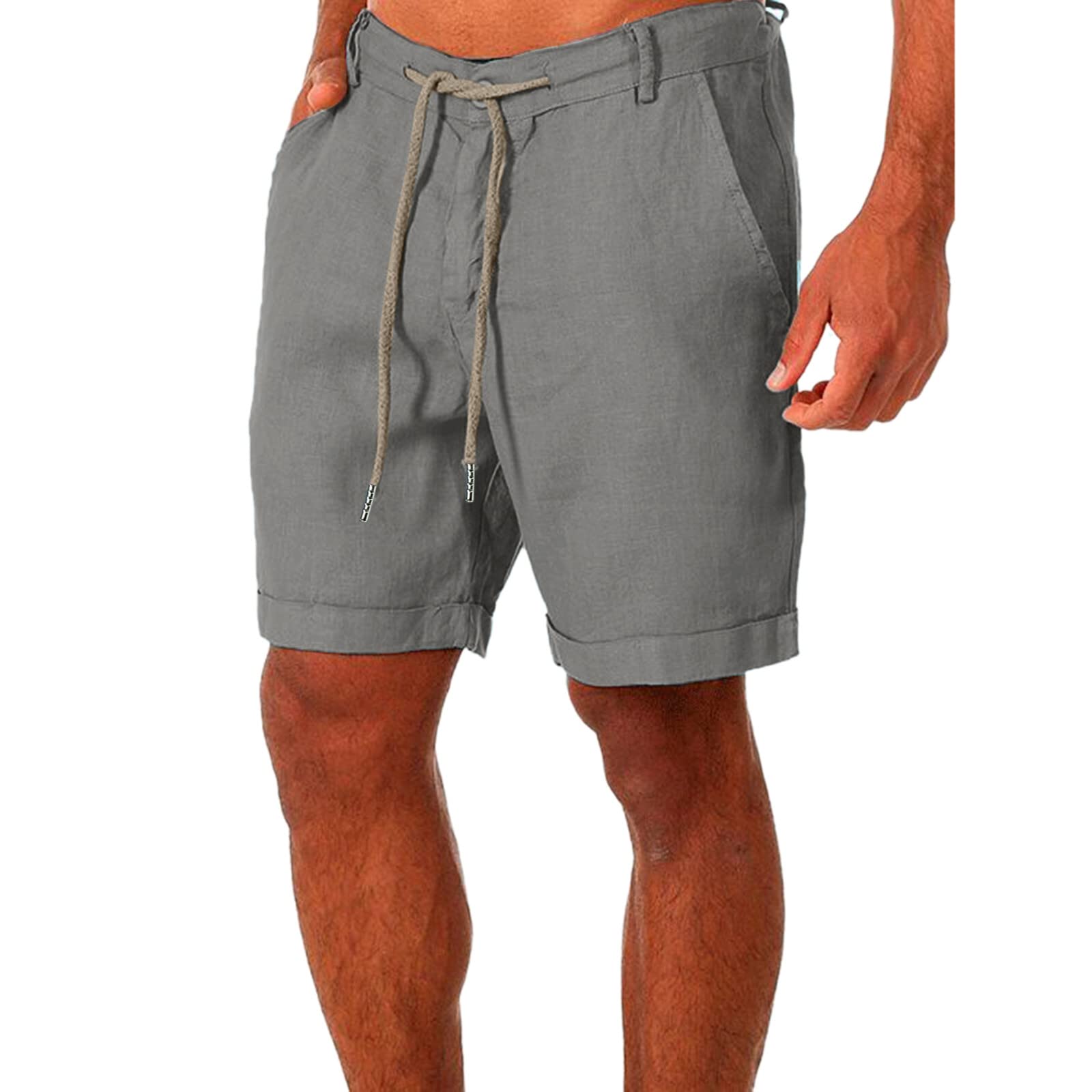 Men's Quick Dry Swim Trunks with Compression Liner - Beach & Pool Shorts