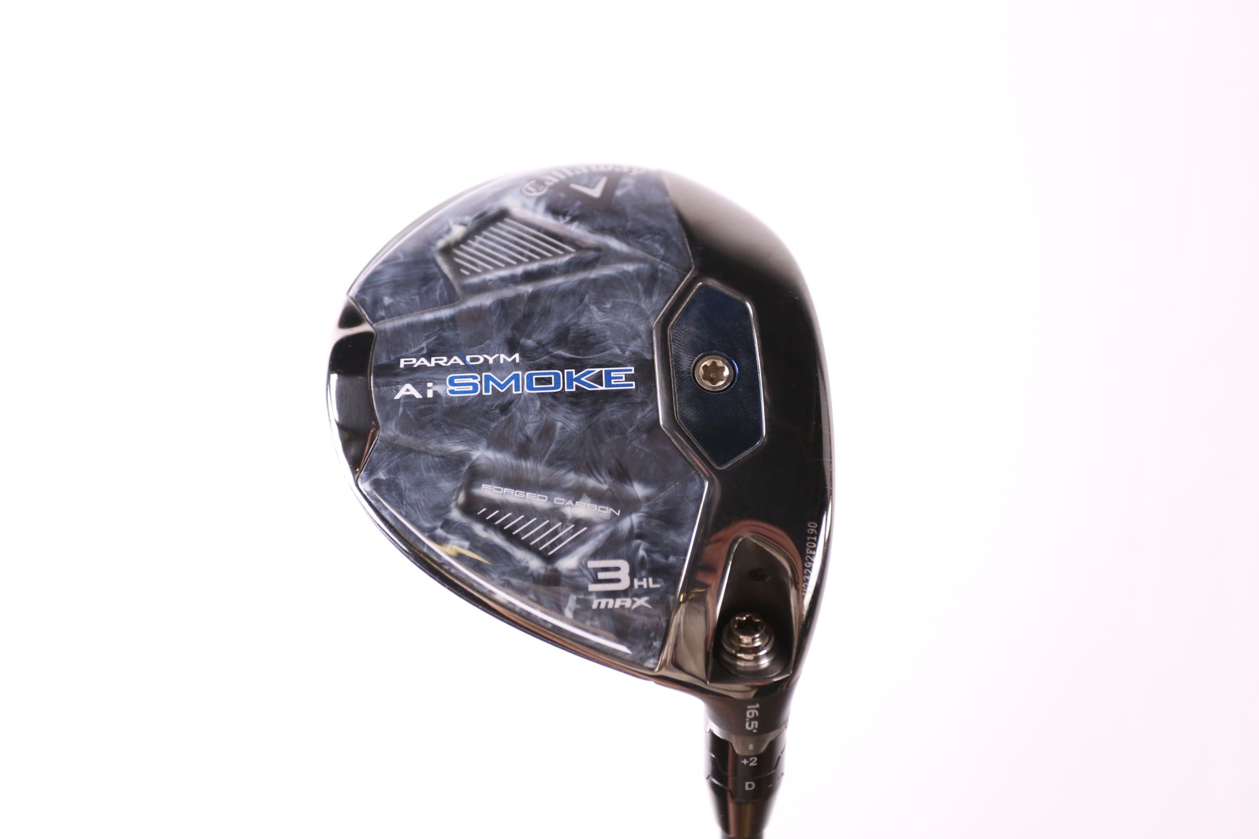 Callaway Paradym Ai Smoke MAX 3 Wood Right Handed 16.5° Regular Flex Golf Club - Premium Used Fairway Wood for Men | Perfect for Long Fairway Shots & Tee Shots