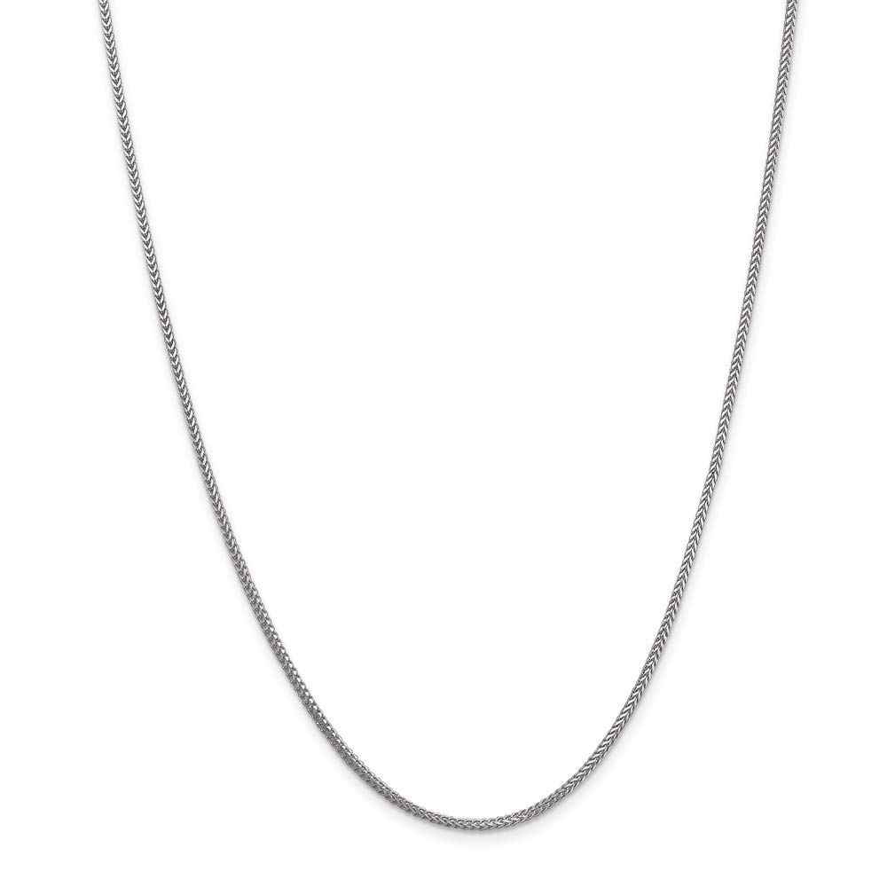 14K Gold Franco Chain Bracelet for Women - White Gold & Yellow Gold Options - 7