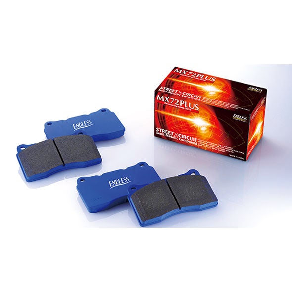 ENDLESS MX72 Plus Performance Brake Pads for 2015-2017 Subaru WRX STI - High Friction Street/Track Use