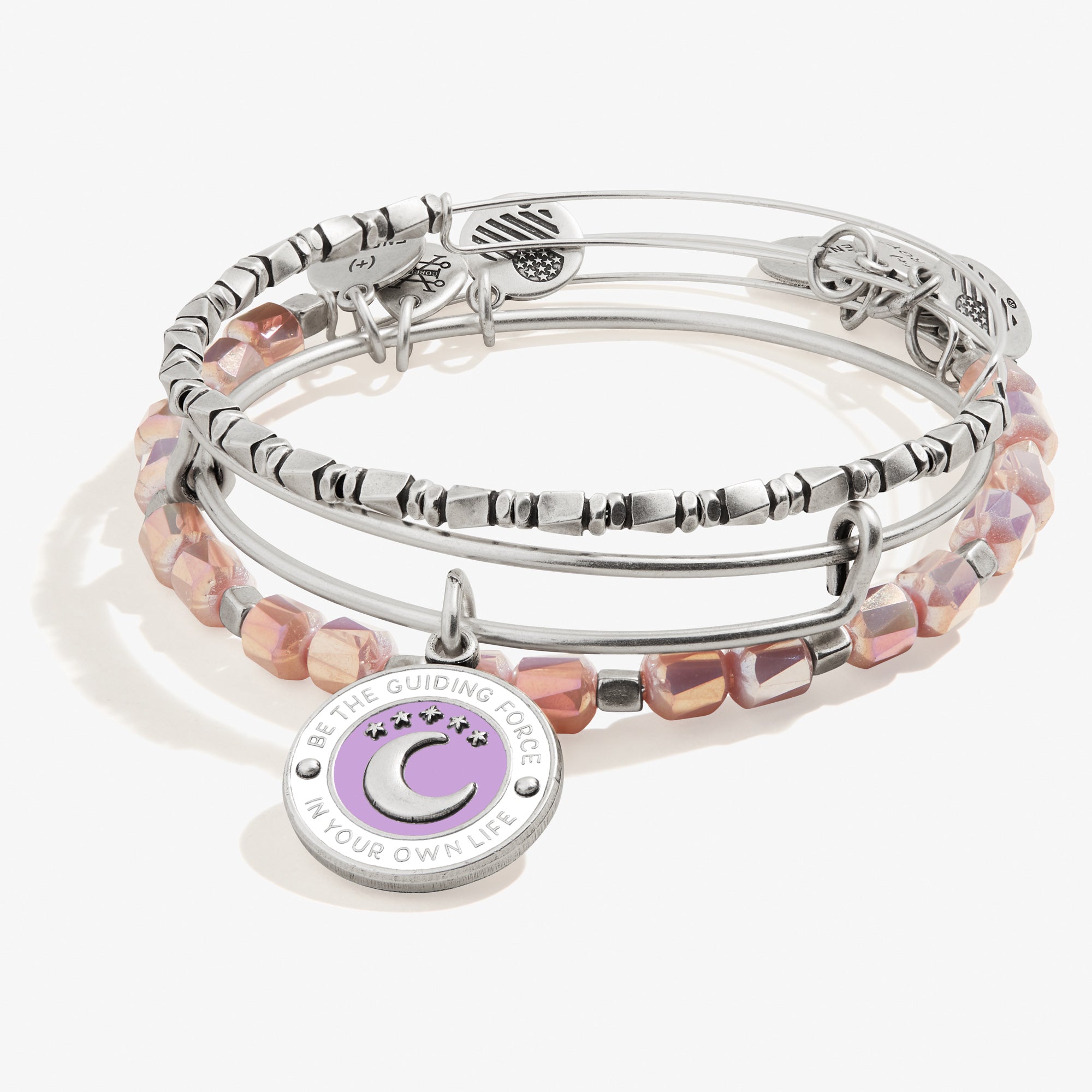 Stylish Beaded Bangles Set of 3 - Elegant Charm Bracelets for Women | Perfect for Parties, Weddings & Everyday Wear