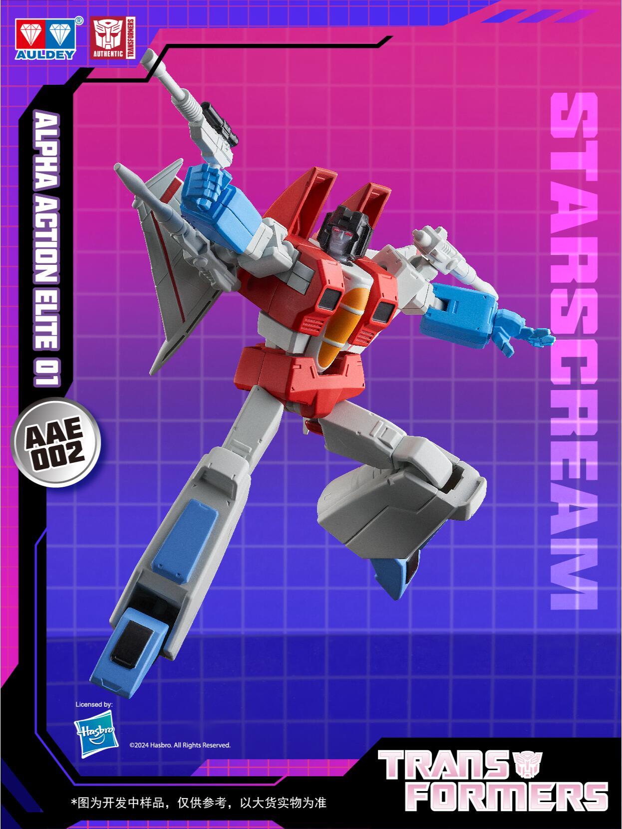 Auldey Transformers Alpha Action Elite Wave 1 - 6-Piece Collectible Action Figure Set for Kids & Adults | Perfect for Display, Gifts & Role-Play Scenes
