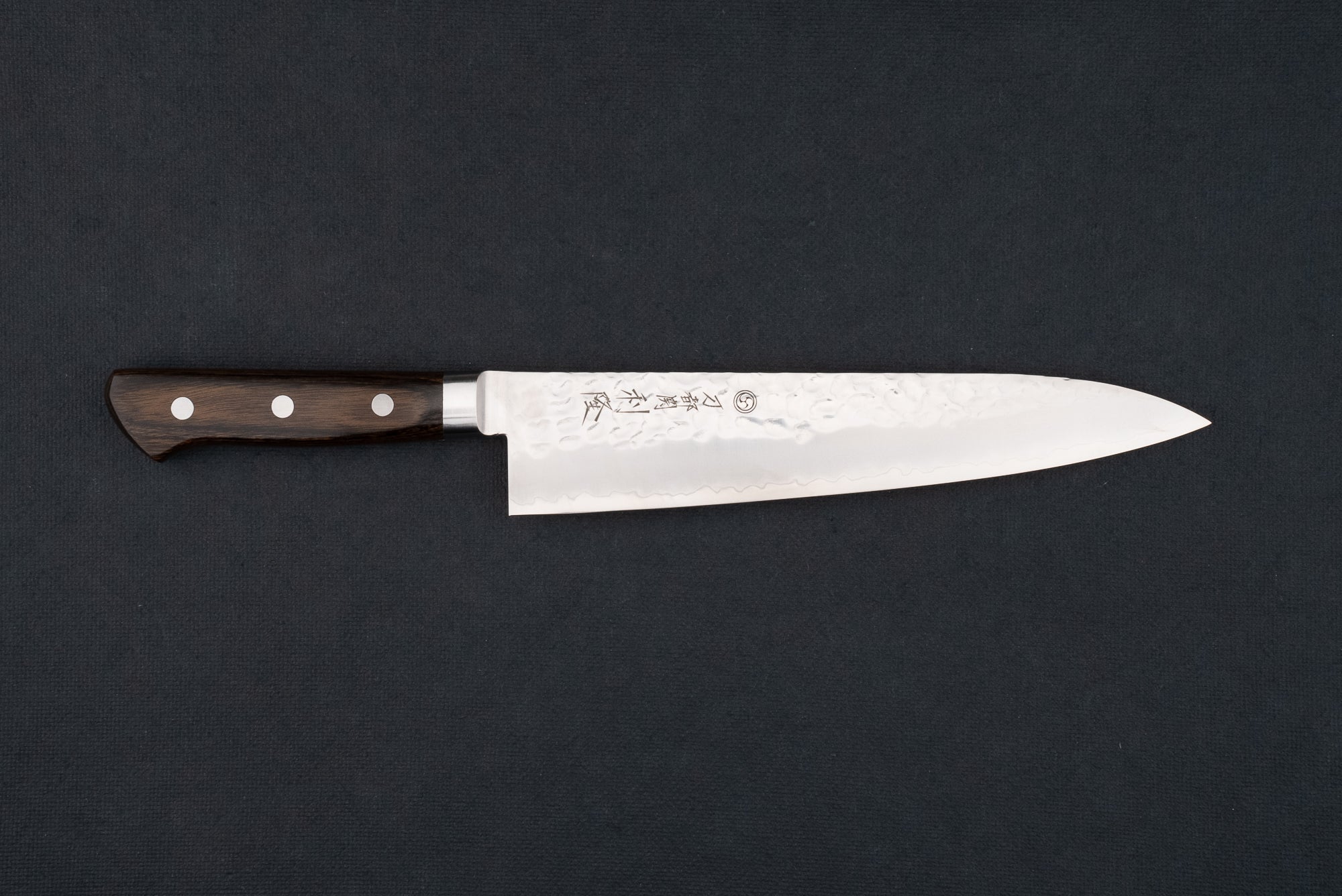 Premium Toshitaka SG2 Tsuchime Western Gyuto 210mm Chef Knife - High Carbon Stainless Steel Japanese Kitchen Knife for Professional Chefs & Home Cooking - Perfect for Slicing, Dicing & Meat Cutting