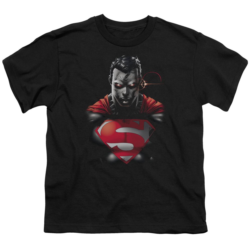 Superman Heat Vision Charged Graphic T-Shirt for Men & Women - Cool Superhero Tee for Youth & Adults - Perfect for Cosplay, Comic Con & Casual Wear