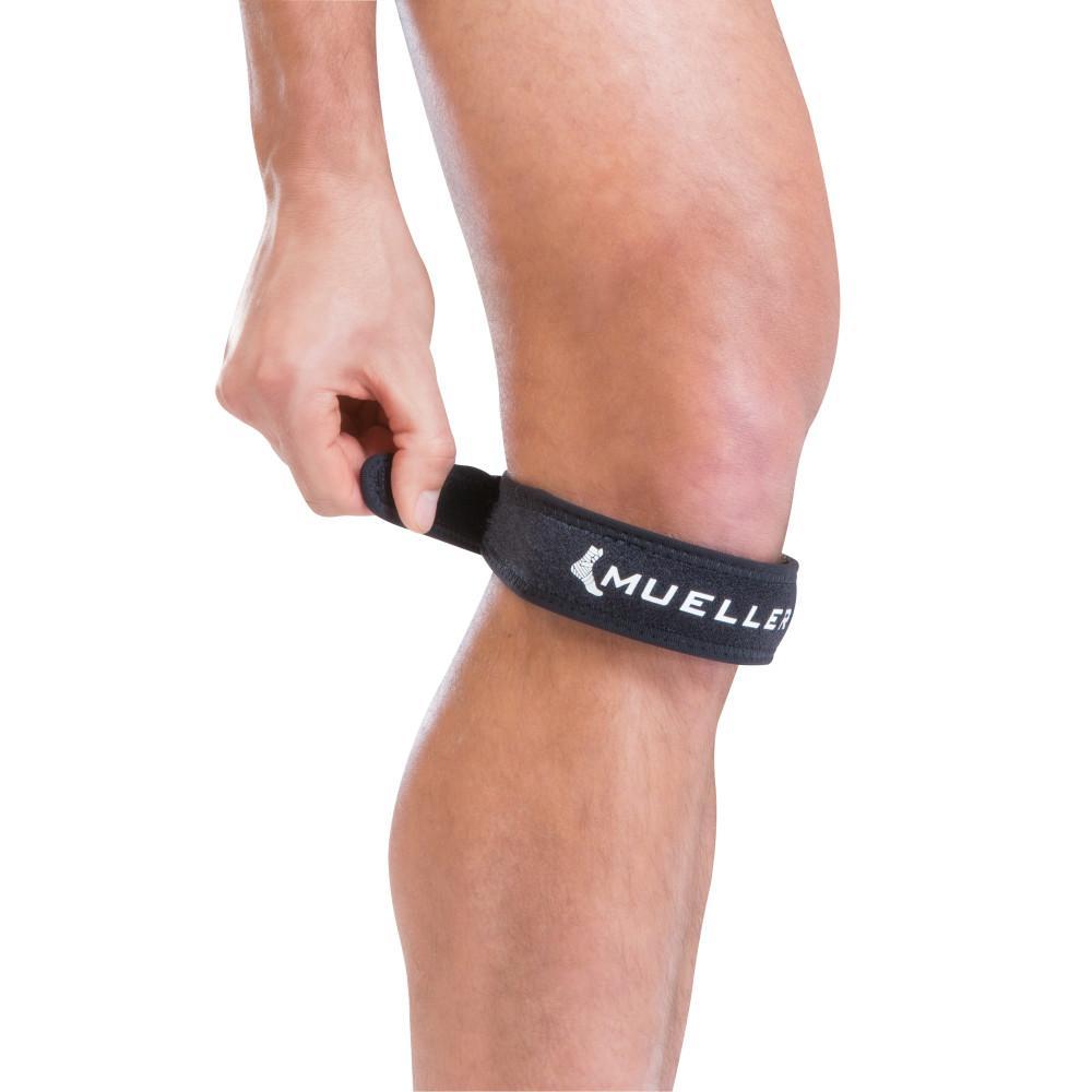 Mueller Jumper's Knee Strap - Patella Support for Running, Basketball & Volleyball - Pain Relief & Stabilization for Knee Injuries & Tendonitis - Adjustable & Comfortable for Active Lifestyles