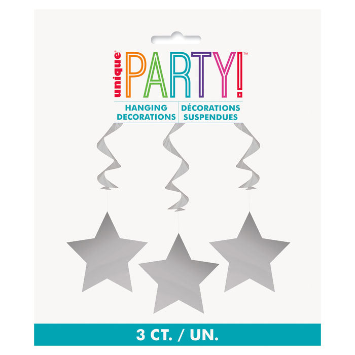 Beautiful Hanging Star Decorations for Home & Party - Christmas, Wedding, Baby Shower & Outdoor Decor