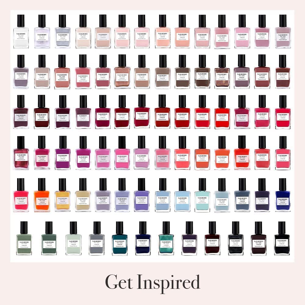 Nailberry Acai Nail Elixir - Rose Scented 5-in-1 Intensive Nail Treatment (15ml) for Stronger, Healthier Nails | Perfect for At-Home Manicures & Nail Care Routines