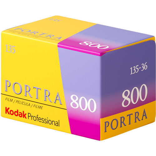 Kodak Professional Portra 800 35mm Film - 36 Exposures for Professional Photography & Low Light Shooting