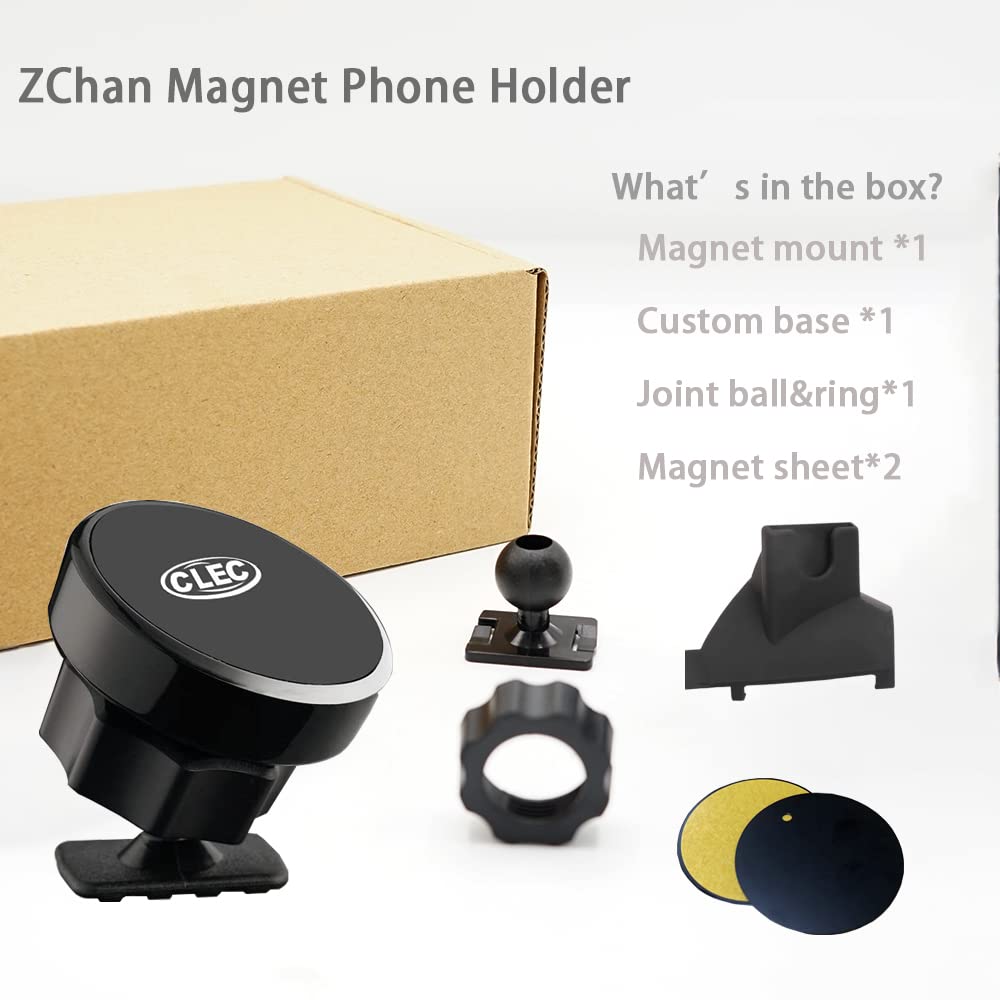 Upgraded 360° Rotating Magnetic Car Phone Holder for Honda Civic 2025-2022 (11th Gen) - Universal Air Vent & Dashboard Mount Compatible with All Smartphones - Perfect for Hands-Free Navigation & Safe Driving