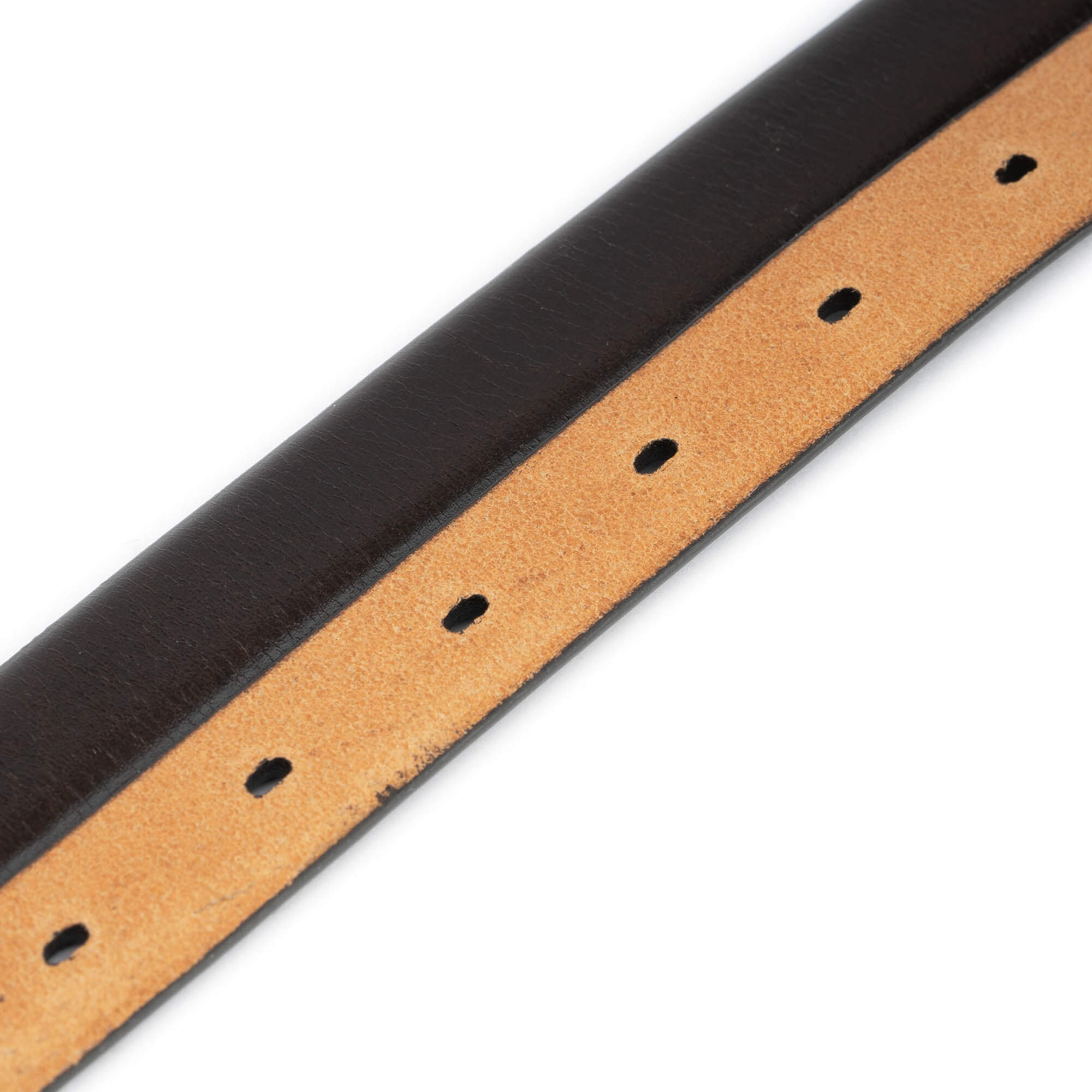 Genuine Leather Thin Brown Strap Replacement for Cartier Women's Belt Buckle - Perfect for Fashion Accessories & Luxury Brand Belt Repair