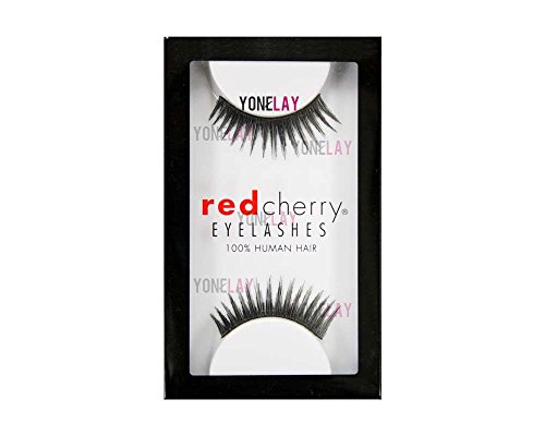 100% Human Hair Red Cherry #15 Eyelash Extensions - Pack of 2 | Natural Look for Daily Wear & Special Occasions