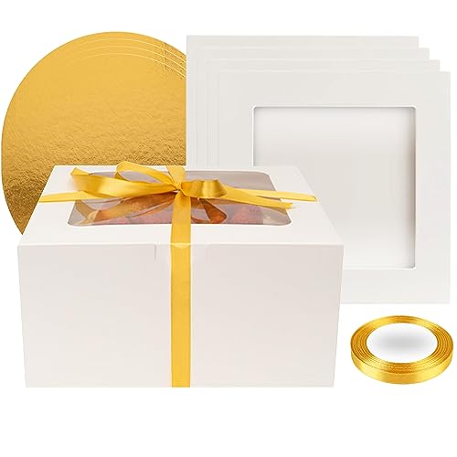 Gold, 10x10x5 Inch, 5 PCS