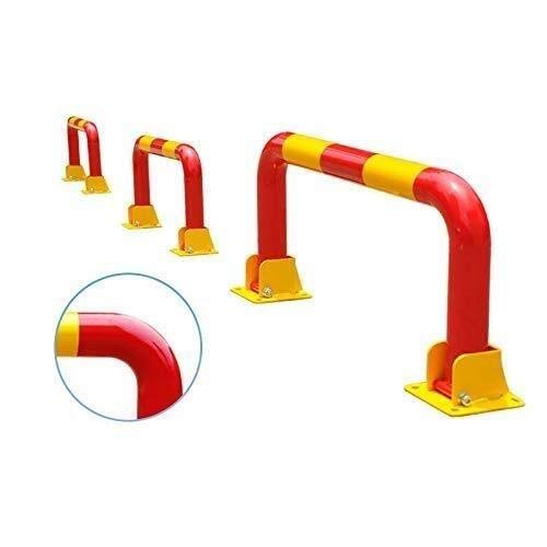 Heavy Duty Parking Barrier - Anti-Theft Garage Car Parking Lock, Thick Crash Pile Bollard for Securing Parking Spaces | Ideal for Driveways, Private Lots & Commercial Properties