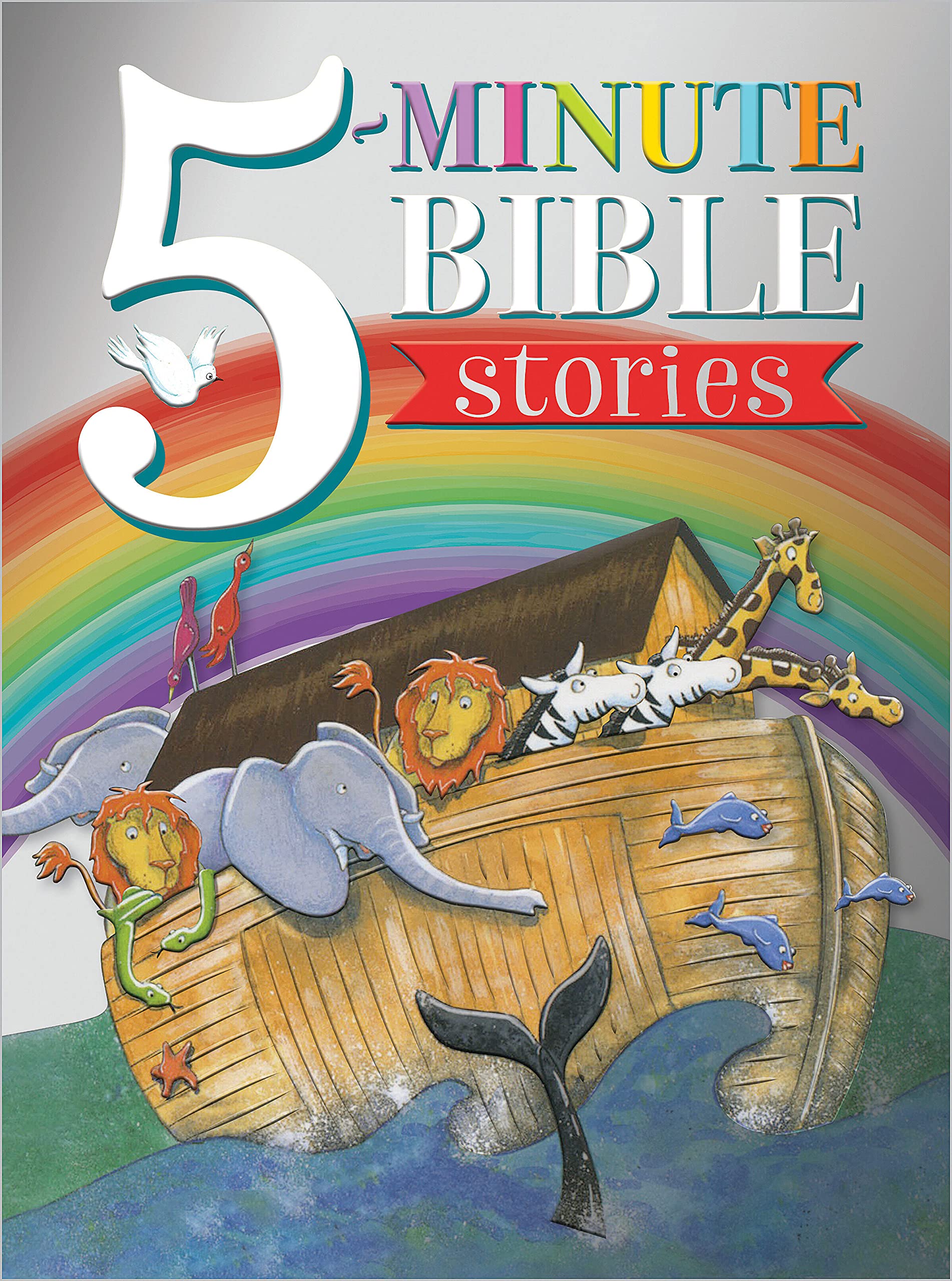 5-Minute Bible Stories for Kids - Short Inspirational Christian Bedtime Stories for Children - Perfect for Family Devotions, Sunday School & Quiet Time