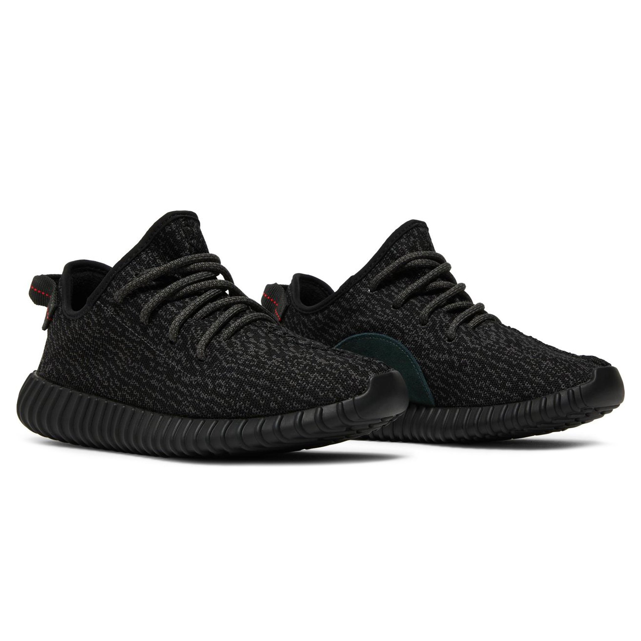 Adidas Yeezy Boost 350 Pirate Black Sneakers (2023) - Men's Running Shoes for Casual Wear & Street Style Fashion