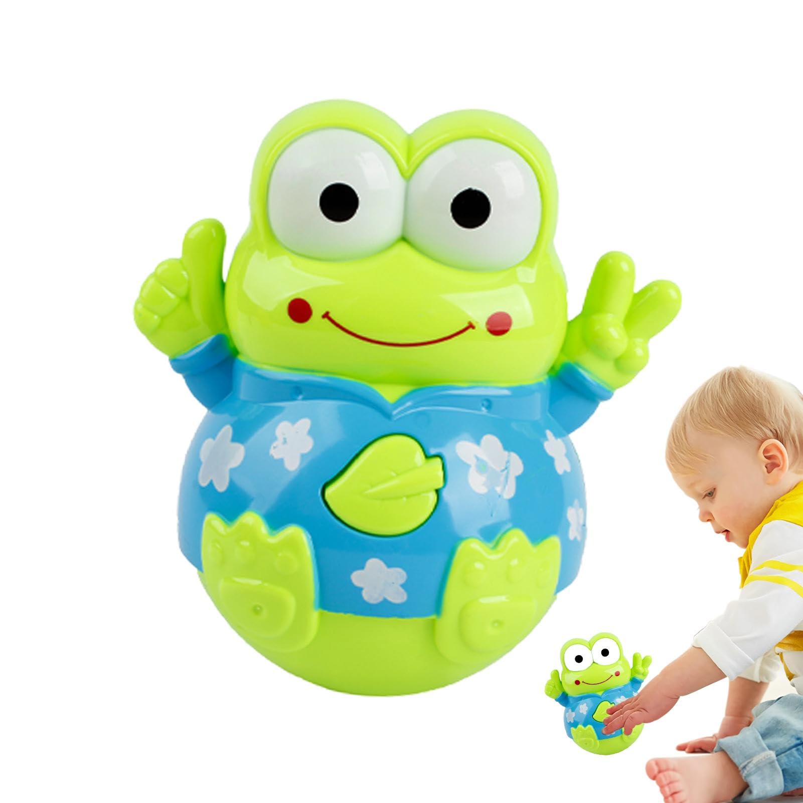 Fun Wobble Balance Toy for Kids - Interactive Frog Balancing Toy for Boys & Girls - Perfect for Home, Travel & Classroom Play - Improves Motor Skills & Coordination