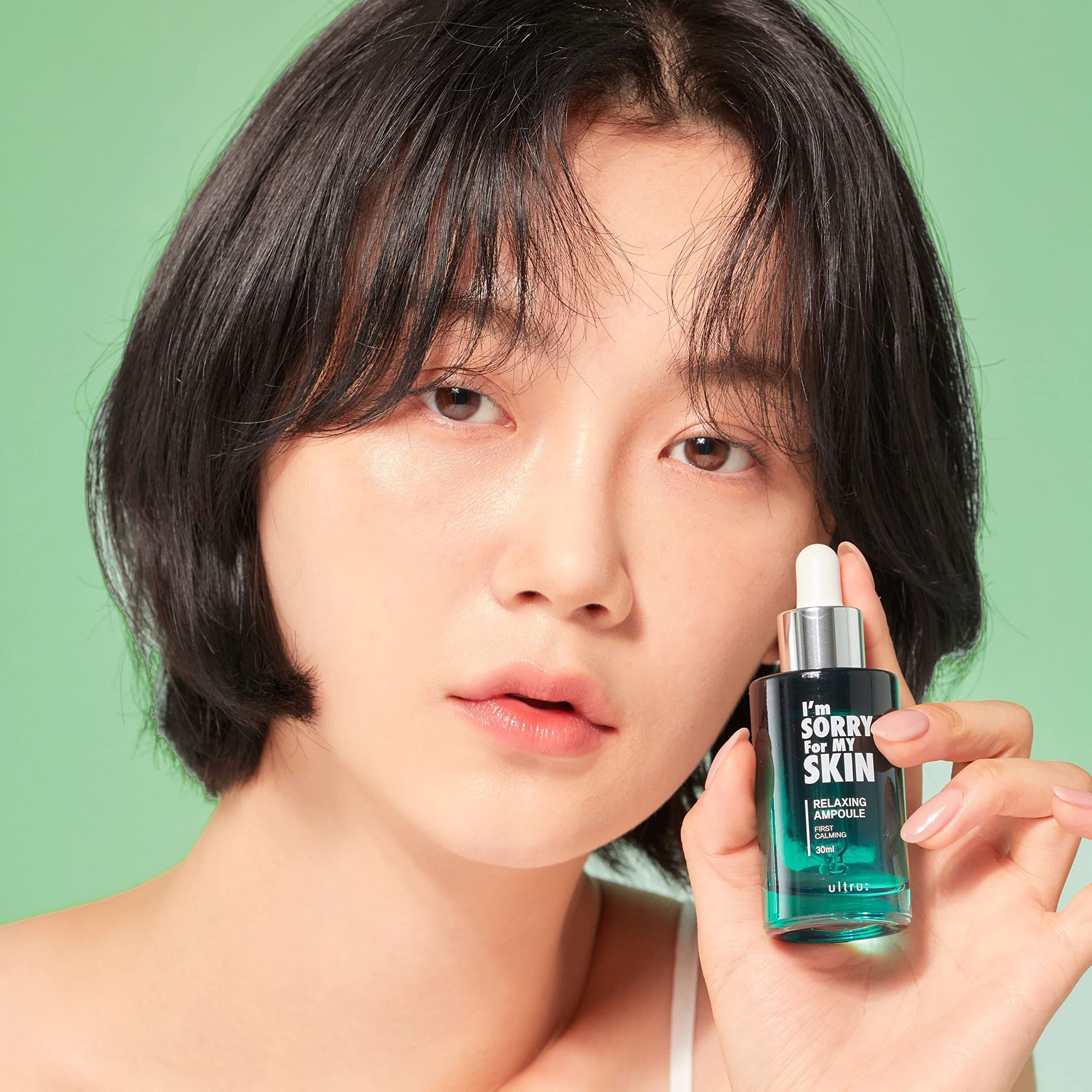 Korean Anti-Aging Serum | I'm Sorry For My Skin Relaxing Ampoule 30ml - Wrinkle Reduction, Deep Hydration & Skin Repair | Perfect for Night Routine & Daily Skincare Regimen
