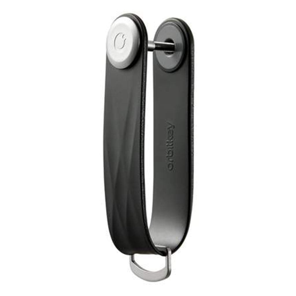 Orbitkey Active 2.0 Key Organizer - Premium Jet Black Key Holder for Men & Women | Compact Keychain for Home, Office & Travel Accessories