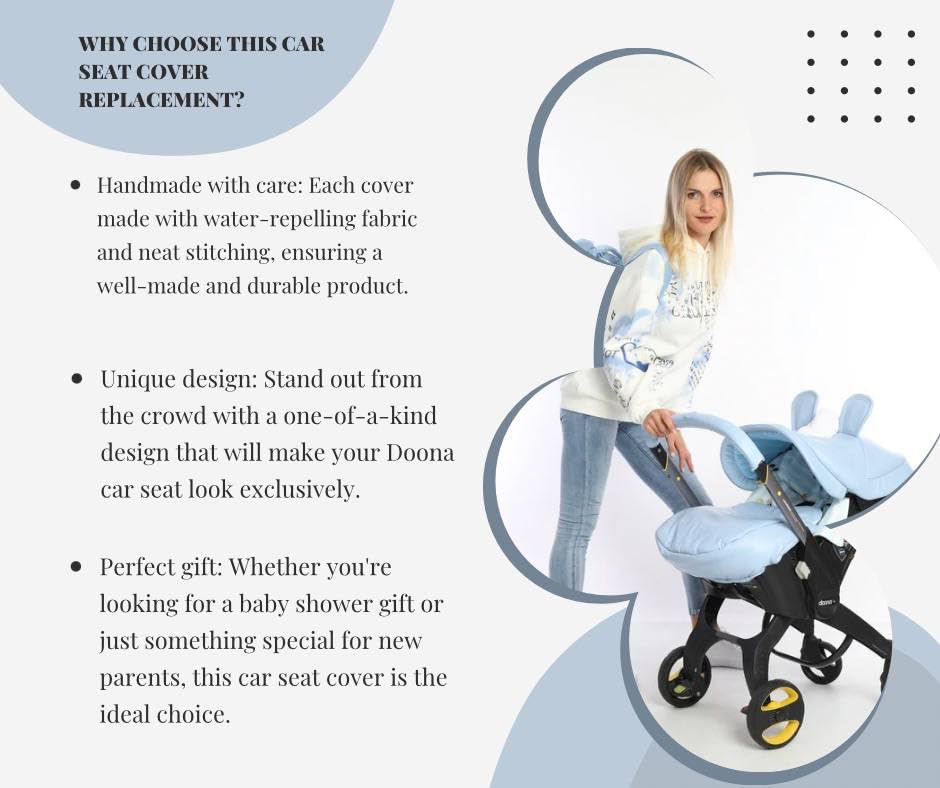Premium Boss and Baby Car Seat Cover - Waterproof & Non-Slip Protection for Cars, SUVs - Perfect for Parents, Pets, and Travel