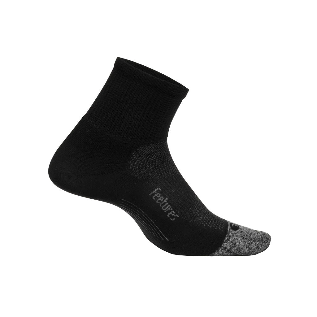 Feetures Elite Light Cushion Unisex Quarter Socks - Best Running & Hiking Socks for Men & Women - Perfect for Athletic Performance & Outdoor Adventures