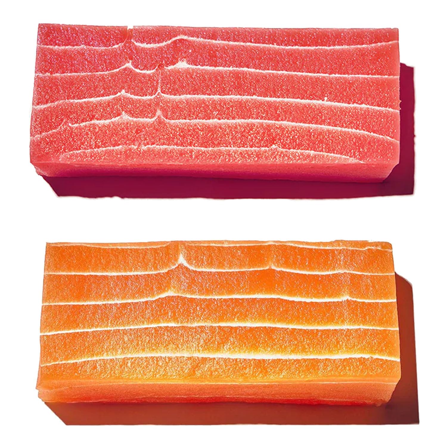Boldly Vegan Salmon & Tuna Sashimi - 10 Pack Plant-Based Seafood, Non-GMO, Soy-Free, Healthy Frozen Alternative for Vegan & Vegetarian Diets - Perfect for Sushi, Poke Bowls & Asian Cuisine