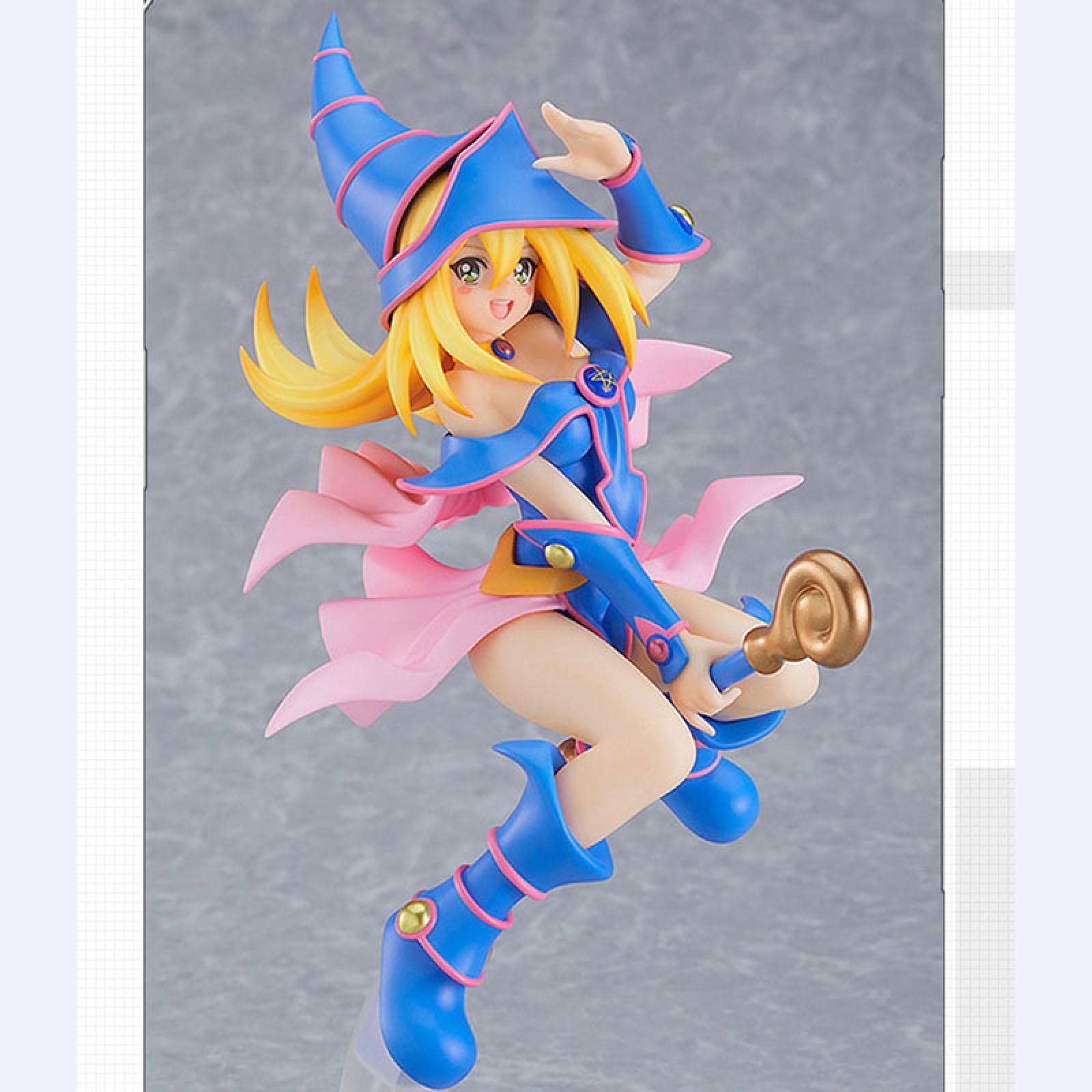JCAMZ Black Magician Girl Anime Figure - Kawaii PVC Statue (21cm) for Computer Desk Decor, Gaming Room Display & Anime Collection - Perfect Gift for Yu-Gi-Oh Fans
