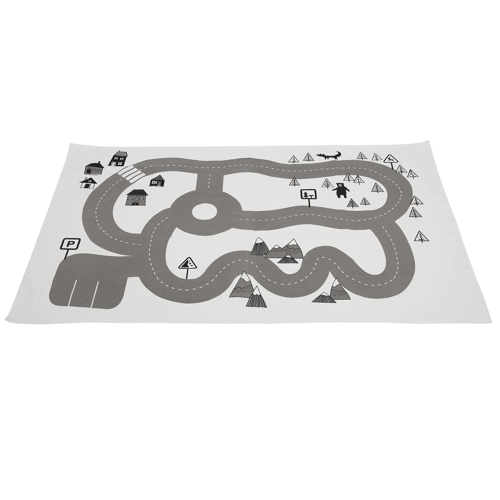 CUEA Baby Game Pad - Interactive Crawling Play Mat with Deep Forest Track Design, Perfect for Early Learning and Sensory Development at Home or Daycare