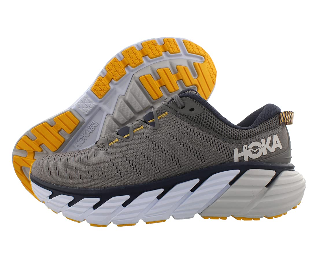 HOKA ONE ONE Men's Gaviota 3 Running Shoes - Lightweight Textile & Synthetic Trainers for Road Running, Jogging, and Daily Workouts
