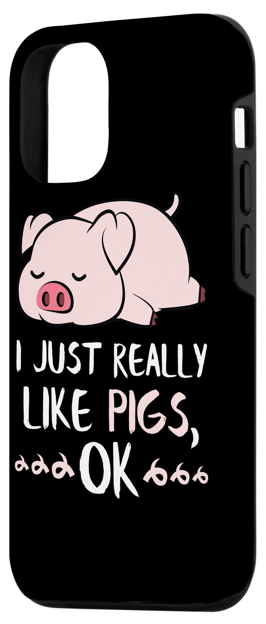 Funny Pig iPhone 12/12 Pro Case - Cute Pig Lover Gift with Premium Protection | Perfect for Pig Enthusiasts, Animal Lovers & Unique Phone Accessory Gifts