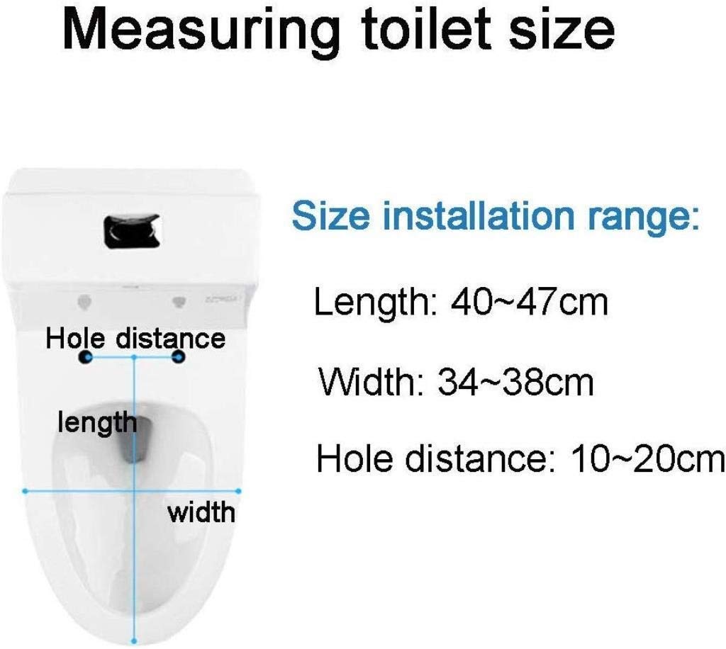 Antibacterial Polyester Resin Coated Universal UV Toilet Seat - Soft Close, Easy Installation for Bathroom, Home & Office Use