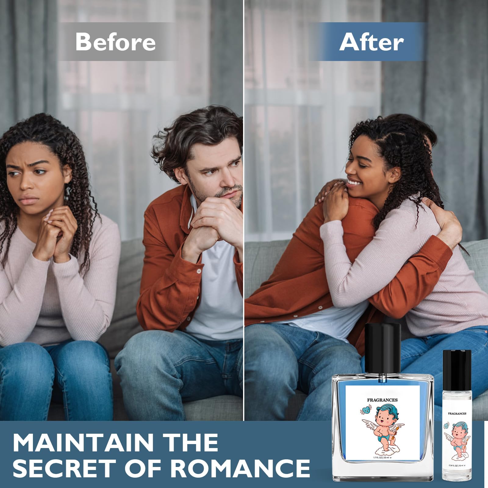Hypnosis 2.0 Pheromone Cologne for Men - Attraction Enhancing Fragrance (50ml + 10ml Travel Size) | Premium Men's Perfume with Pheromones for Dating, Nightlife & Confidence Boost