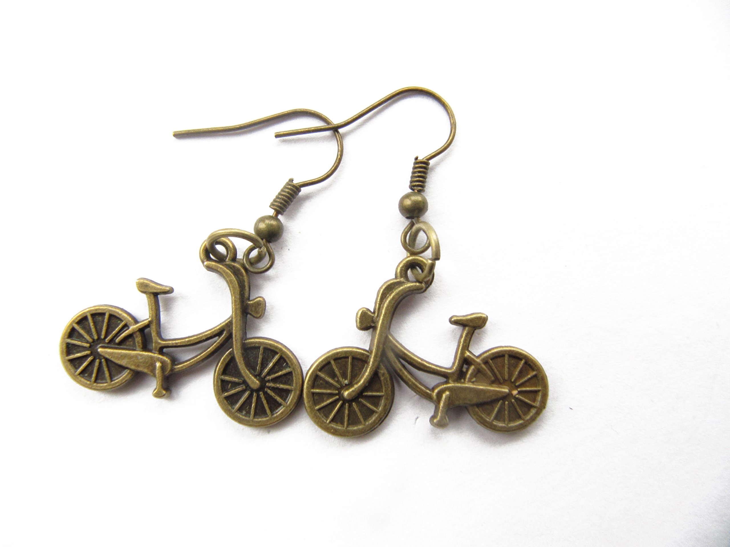 Bicycle Earrings for Women - Cycling Jewelry Gifts for Bike Lovers - Dangle Road Bike Earrings - Unique Cyclist Accessories for Athletes | Perfect for Cycling Enthusiasts, Birthday Gifts & Sporty Fashion