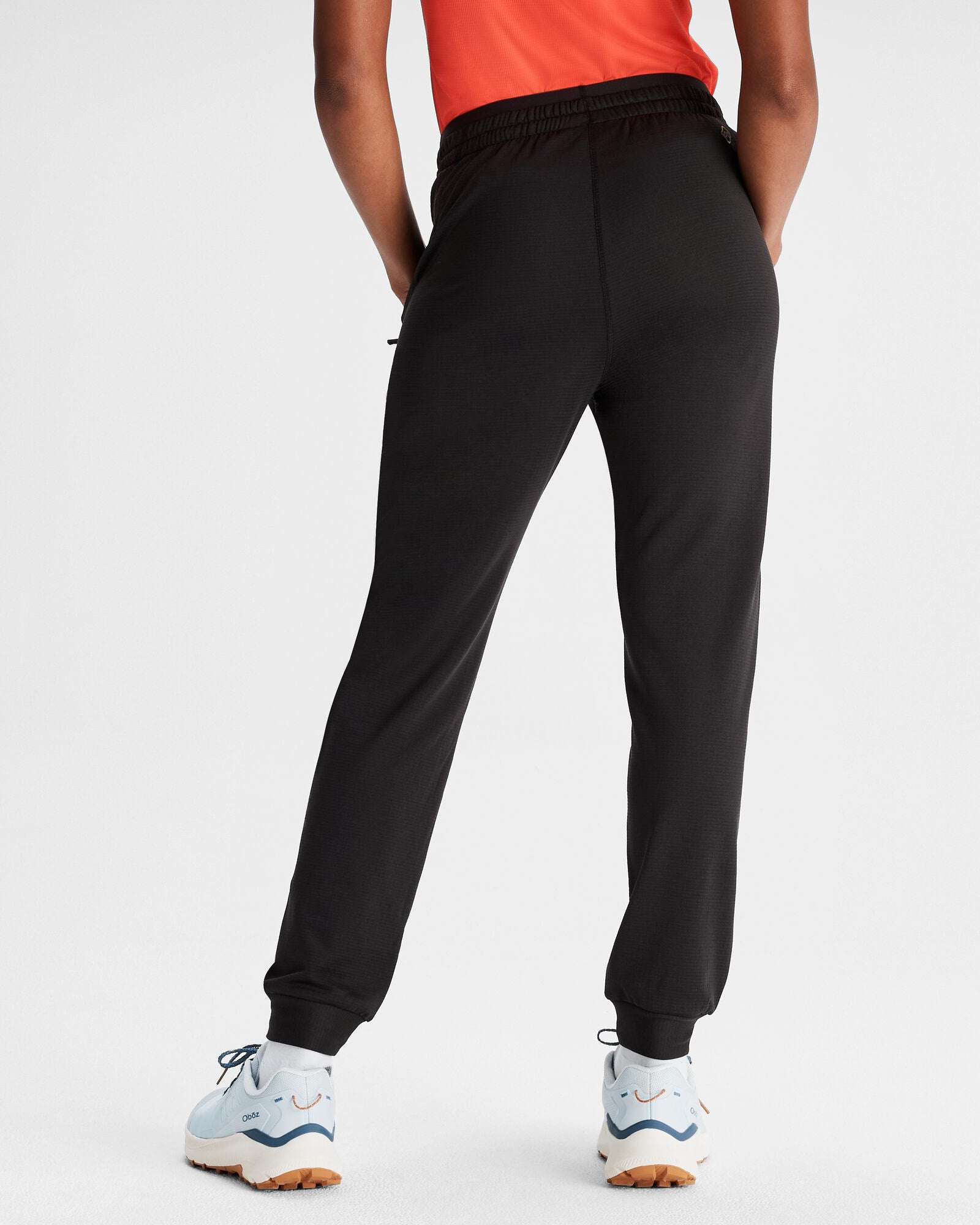 Women's Seeker Fleece Joggers - Soft Comfortable Lounge Pants for Running, Yoga & Home Wear (Black Stingray) | Perfect for Workout, Travel & Relaxation