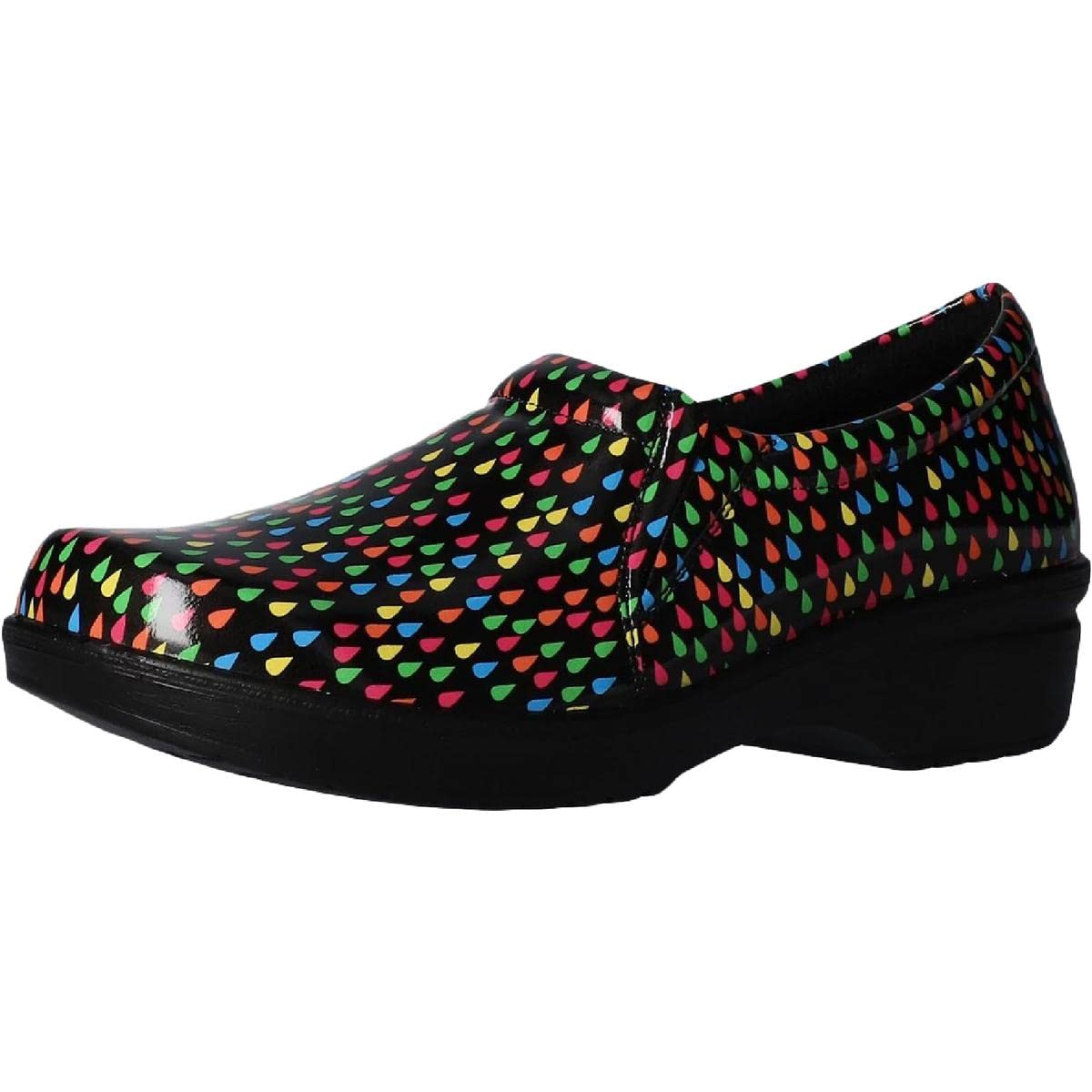 Easy Works by Easy Street Women's Tiffany Clog - Comfortable Slip-On Shoes for Nurses, Teachers & Healthcare Workers - Perfect for Work, Errands & Casual Wear