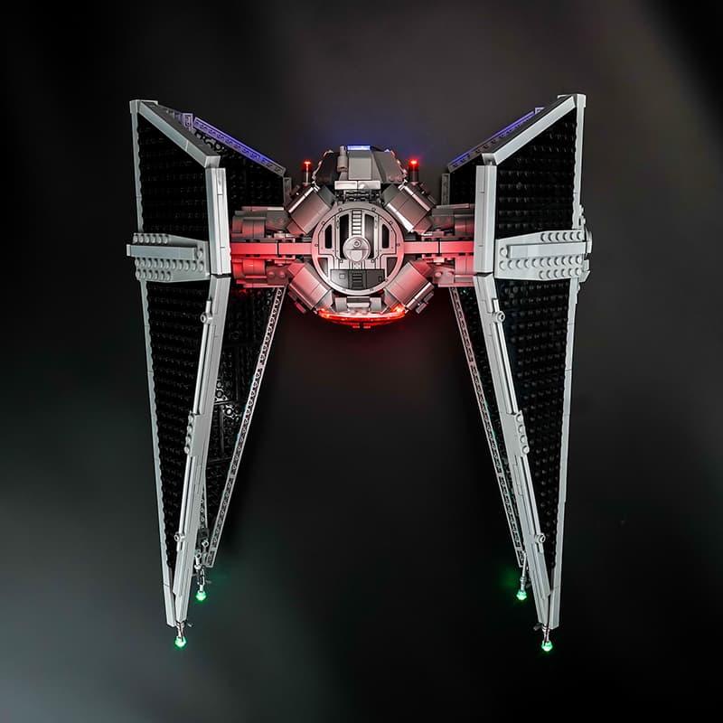 LEGO Star Wars TIE Interceptor 75382 Light Kit - LED Lighting Set for Model Building & Display - Perfect for Home Decor, Gift & Collection Showcase