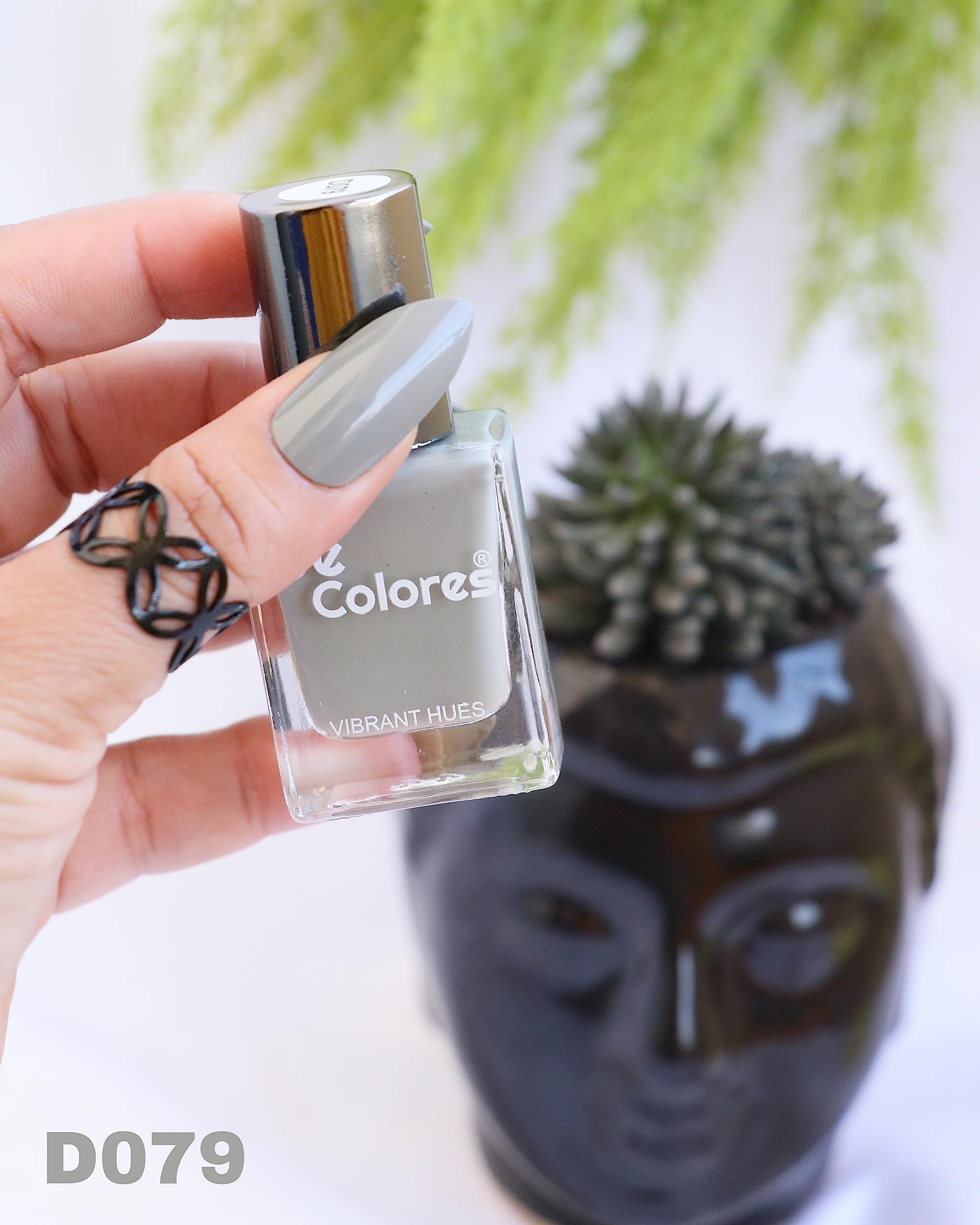 De Colores Glossy Nail Polish - Pastel Collection (6 Pack, 9.9ml Each) | Long-Lasting Vegan Nail Lacquer for Spring & Summer Manicures, Pedicures, and Nail Art