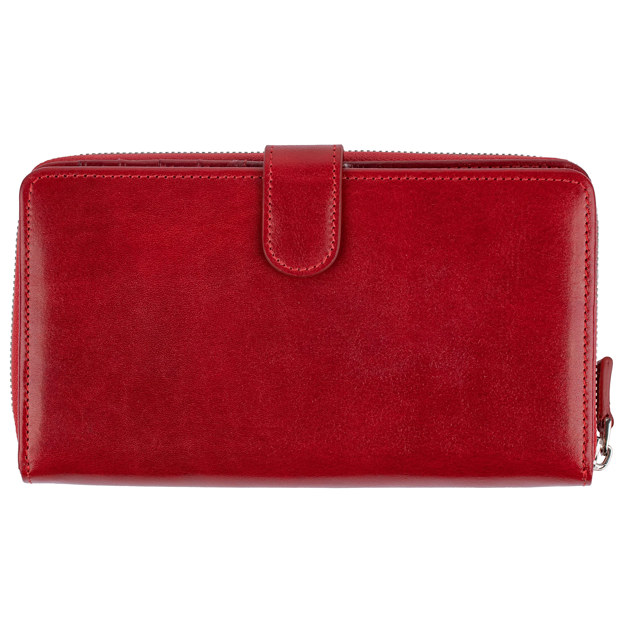 Giudi Luxury Women's Wallet - Genuine Italian Leather - Large Capacity Ladies Purse - Perfect for Everyday Use & Gift Giving