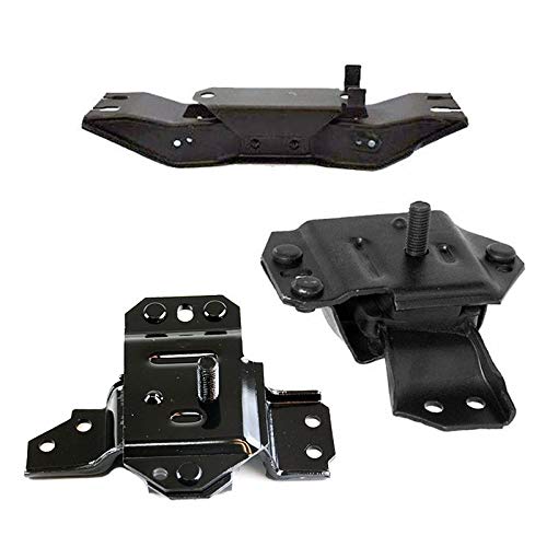 2004 Ford Mustang 3.9L Engine Motor Mount & Transmission Mount Set (3-Piece) - A2904, A2905, A5310 - K2324 - Perfect for Smooth Ride & Vibration Reduction