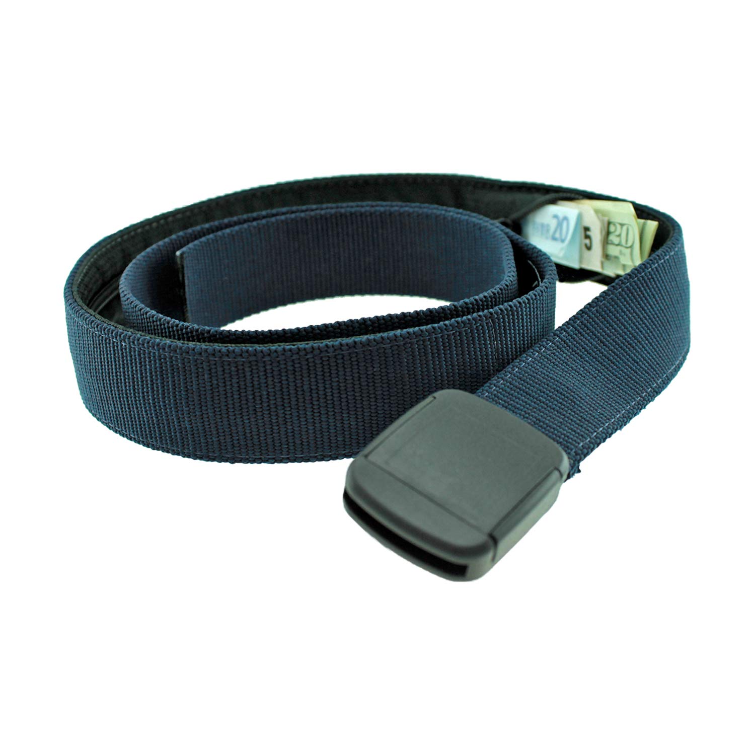Thomas Bates Big and Tall Hiker Money Belt - Waterproof Travel Waist Pack for Hiking, Camping & Outdoor Adventures - Secure RFID Blocking Hidden Pouch for Passport, Cash & Essentials