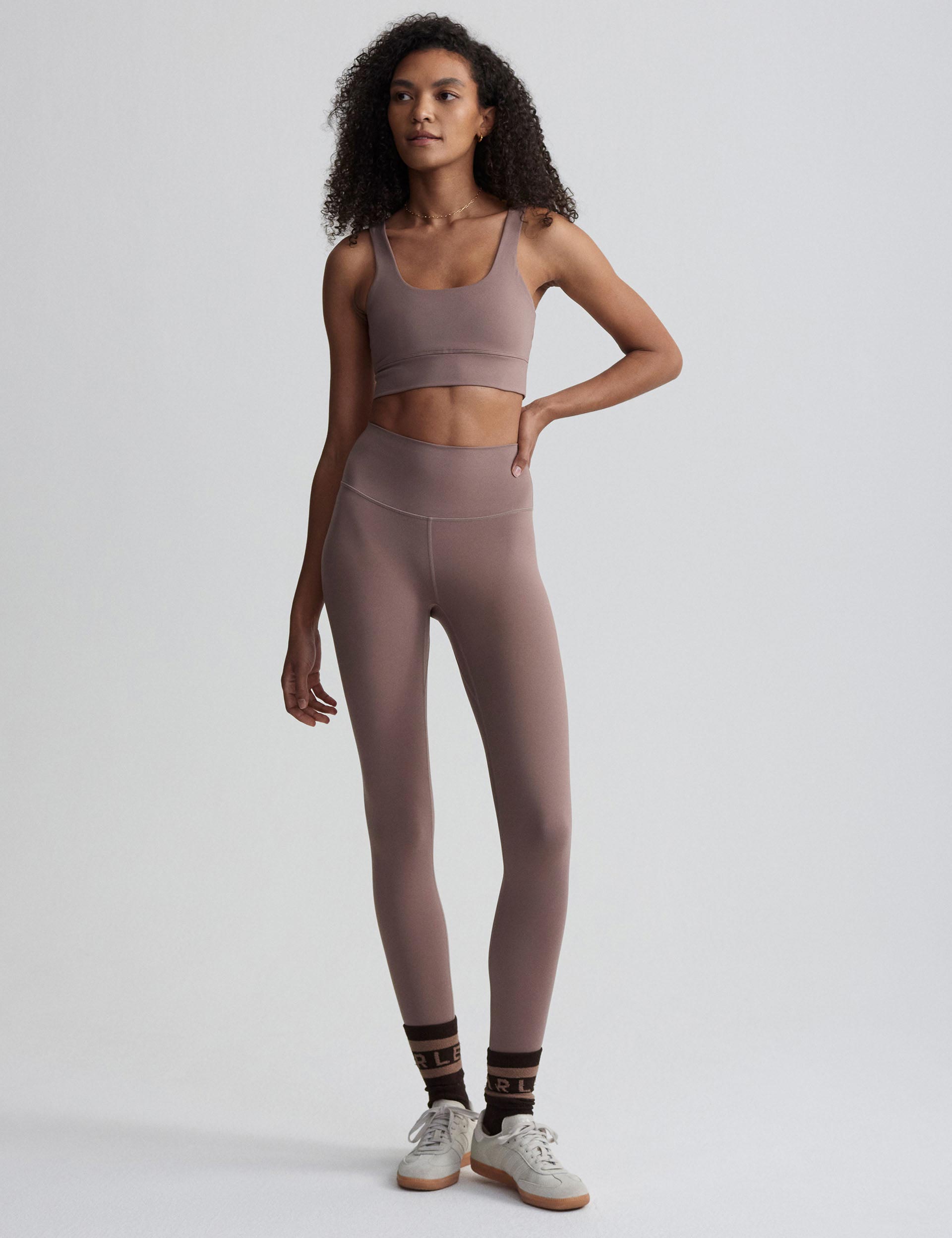 FreeSoft Cori Bra - Deep Taupe Comfort Wireless Bralette for Women - Perfect for Yoga, Lounge & Everyday Wear