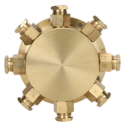 Waterproof Outdoor Junction Box - 8 Port Electrical Enclosure for Fountains, Street Lights & Landscape Lighting | IP68 Rated Underwater Connection Box for Wet Locations