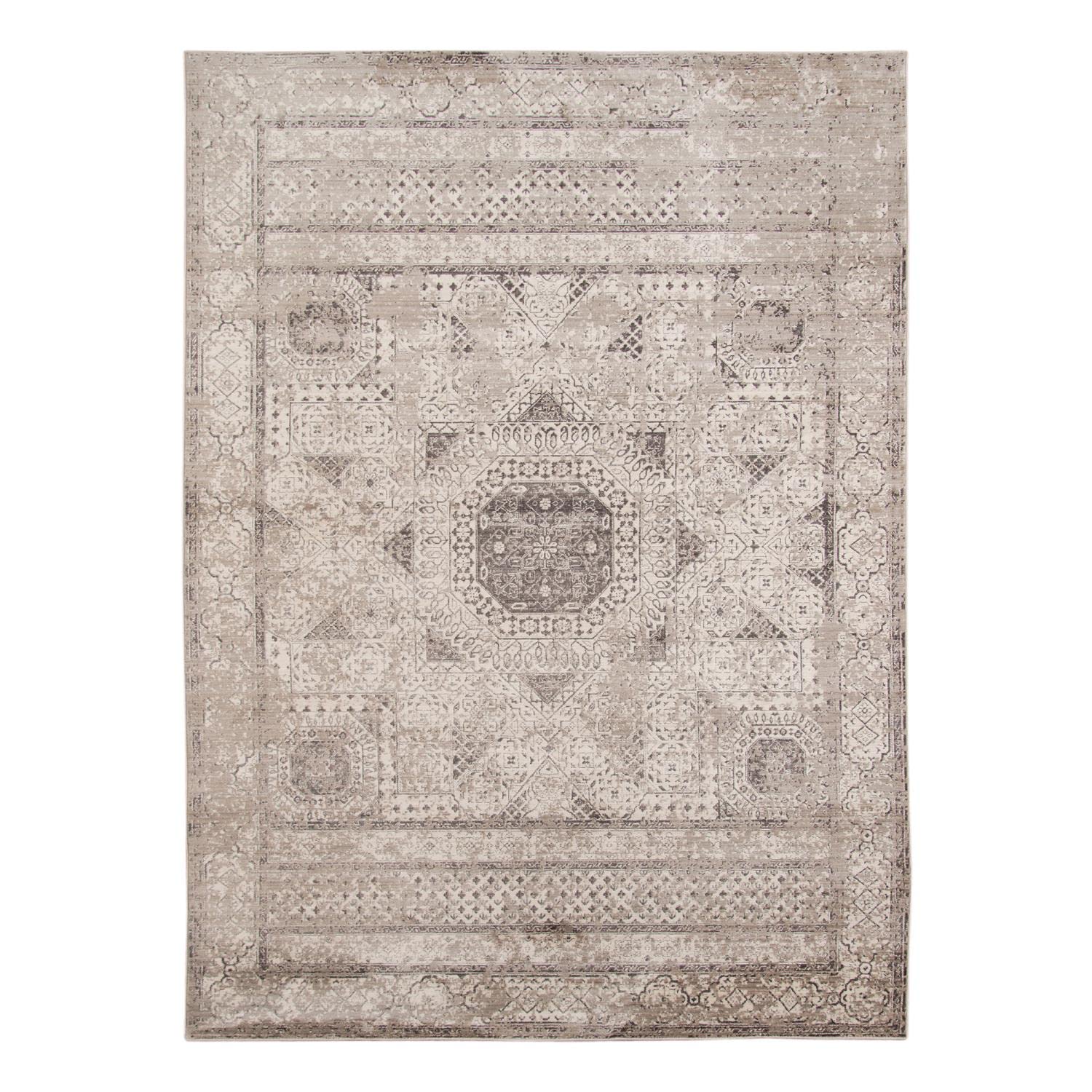 AMER Cambridge 31 Transitional Runner Rug 2'x8' Gray - Perfect for Hallways, Entryways & Narrow Spaces