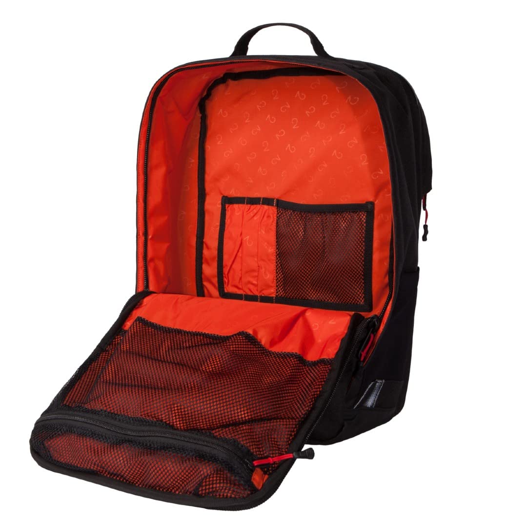 Two Wheel Gear Convertible Pannier Backpack PLUS - 30L Weatherproof Bike Commuter & Laptop Bag | Recycled Ripstop Material | Black | Perfect for Cycling to Work & Business Travel
