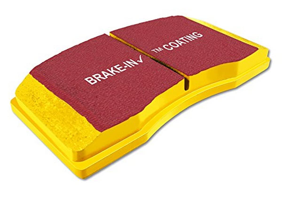 EBC Brakes DP42004R Yellowstuff Performance Brake Pads - High-Temperature Racing & Street Use for Cars, Trucks & SUVs
