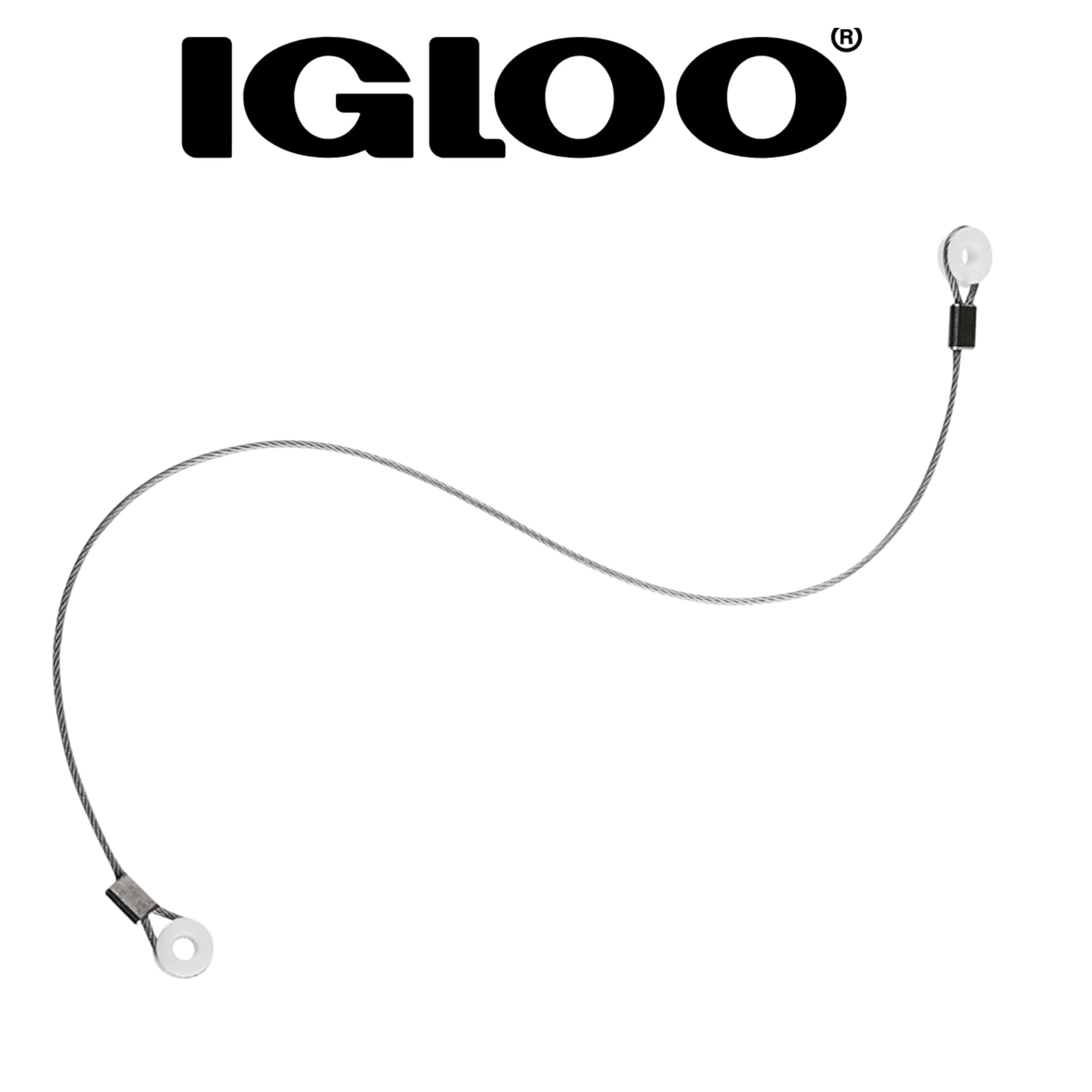 Heavy Duty 14 Inch Igloo Cooler Cable Lid Strap - Stainless Steel Replacement for Secure Storage & Outdoor Camping, Picnics, and Beach Trips