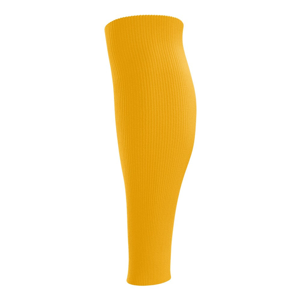 FC Football Sock Sleeve Gold - Compression Leg Sleeves for Soccer, Running & Sports - Breathable Performance Support for Athletes