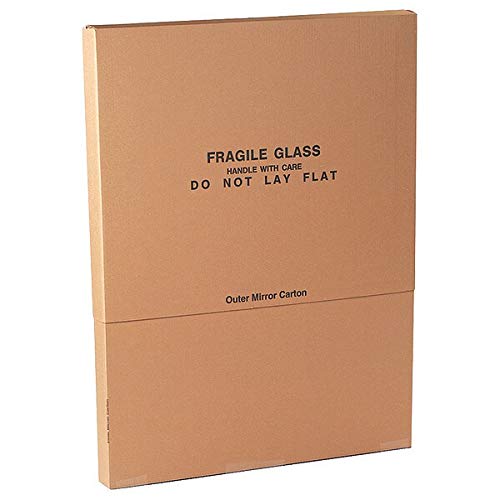Telescopic Single Wall Shipping Box Top - Durable Corrugated Cardboard for Secure Packing & Shipping | Ideal for E-commerce, Moving & Storage