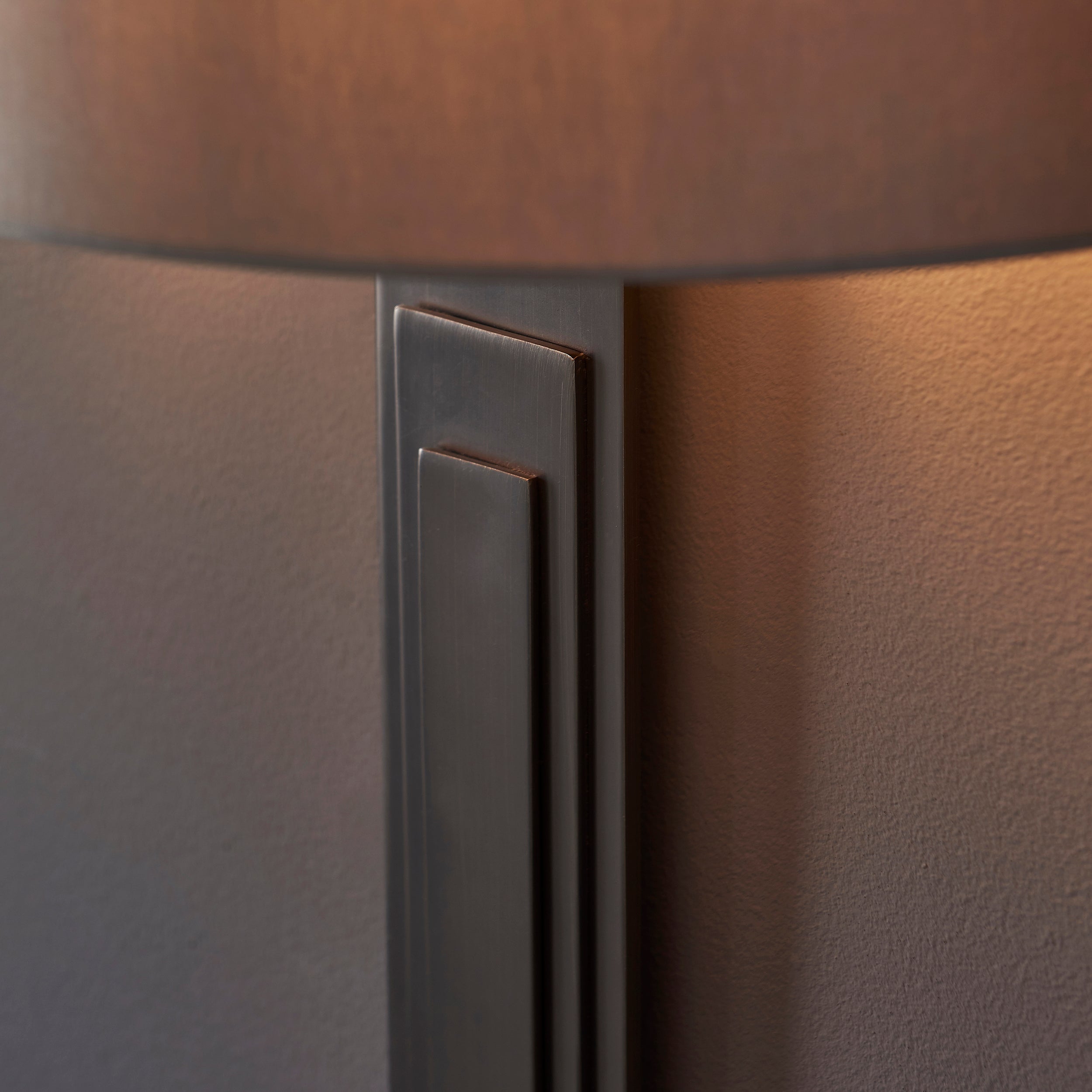 Blake Wall Light in Bronze & Antique Brass Finish - Elegant Vintage Sconce for Bedroom, Living Room, and Hallway Lighting