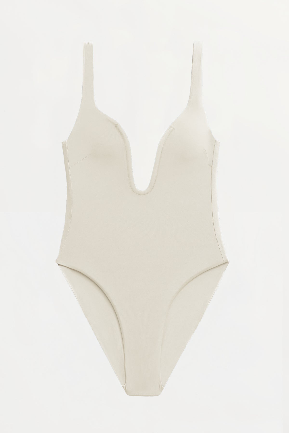 Lana One Piece Swimsuit Full Coverage Coconut - Stylish & Comfortable Beachwear for Women | Perfect for Swimming, Sunbathing & Vacation